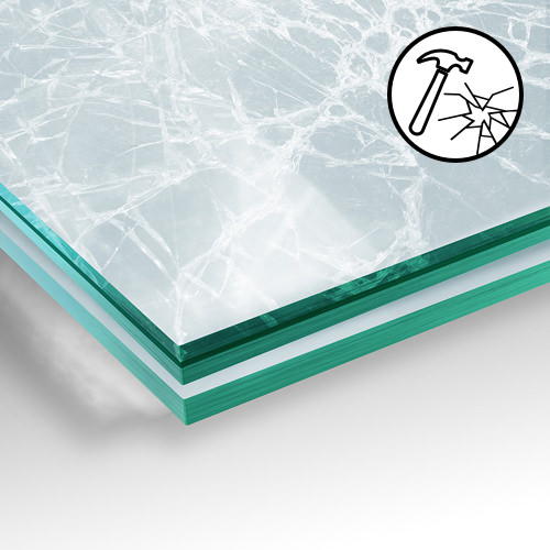 Sikkerheds glas 